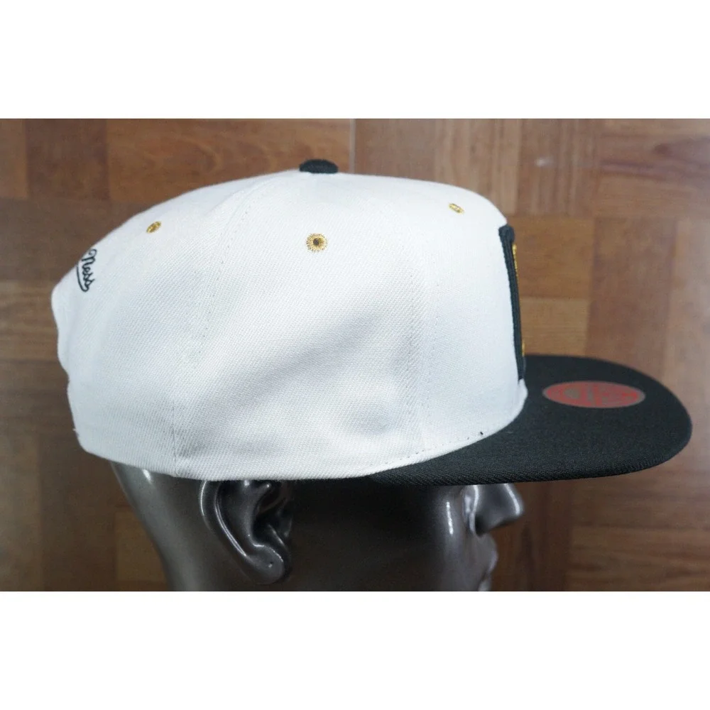 Mitchell & Ness Los Angeles‎ Clippers NBA Snapback (White/Gold/Noir)